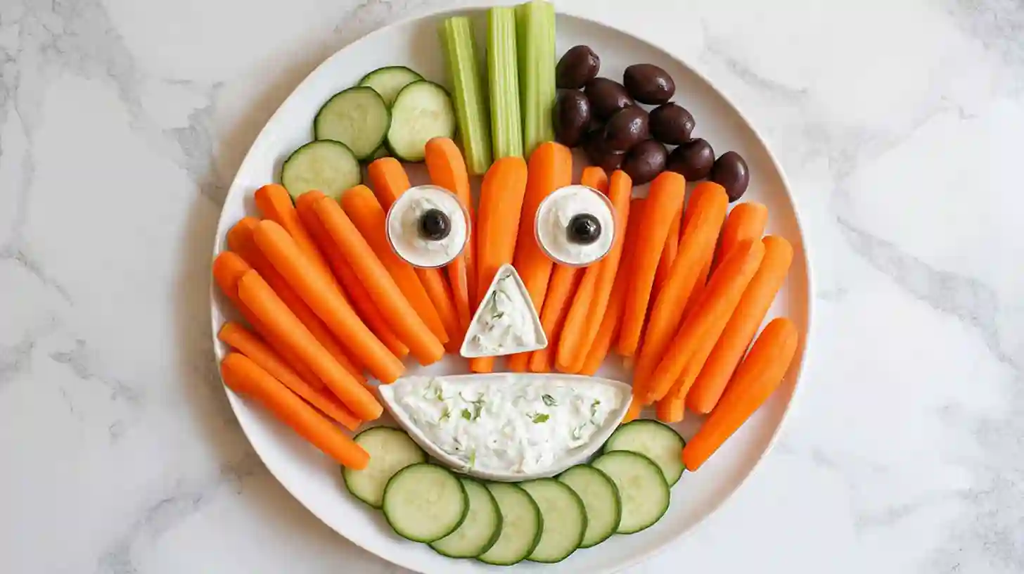 6 Innovative Veggie Platter Halloween Ideas