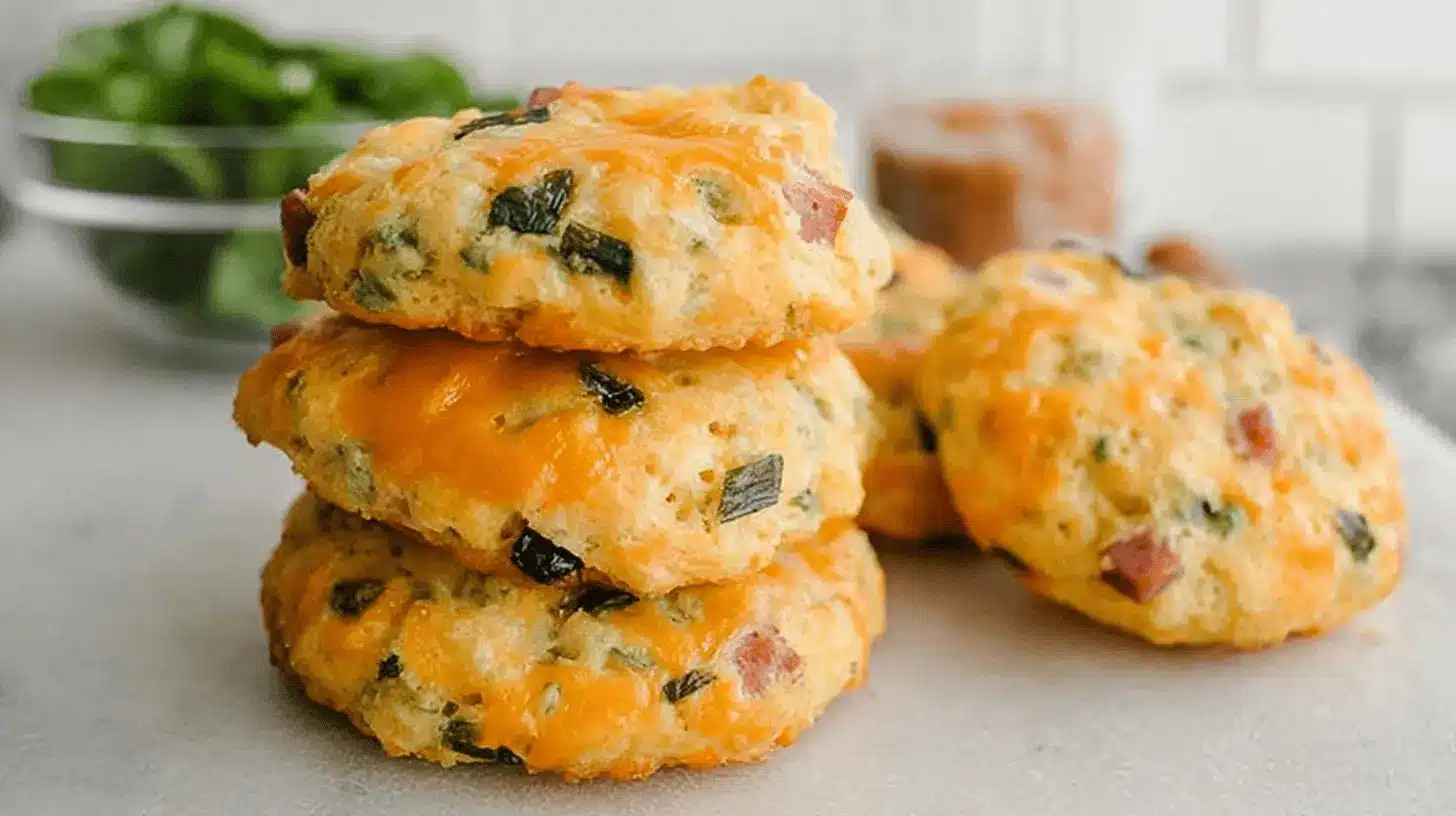 Savory Breakfast Protein Biscuits Recipe