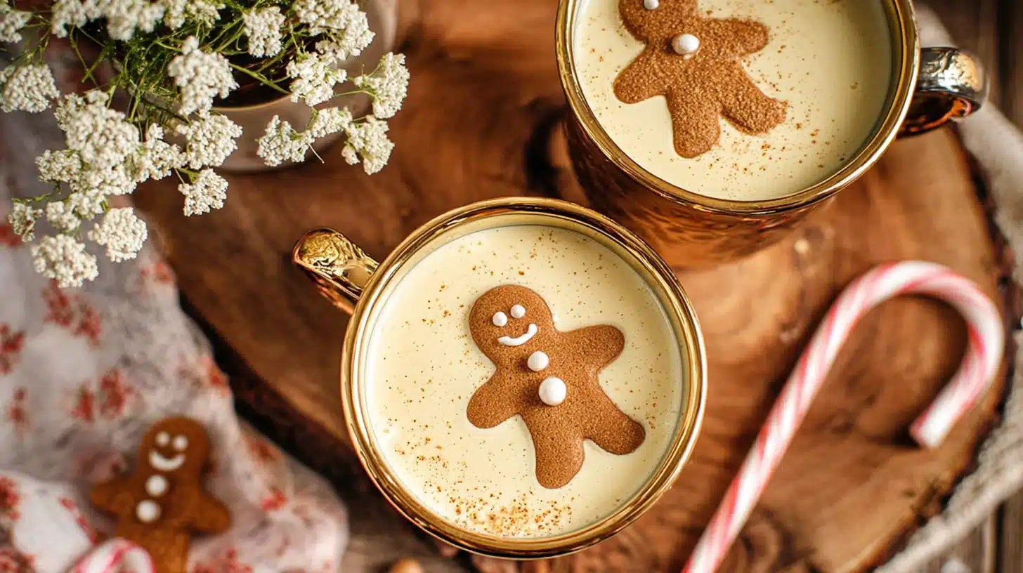 Delicious Eggnog with Baileys Irish Cream