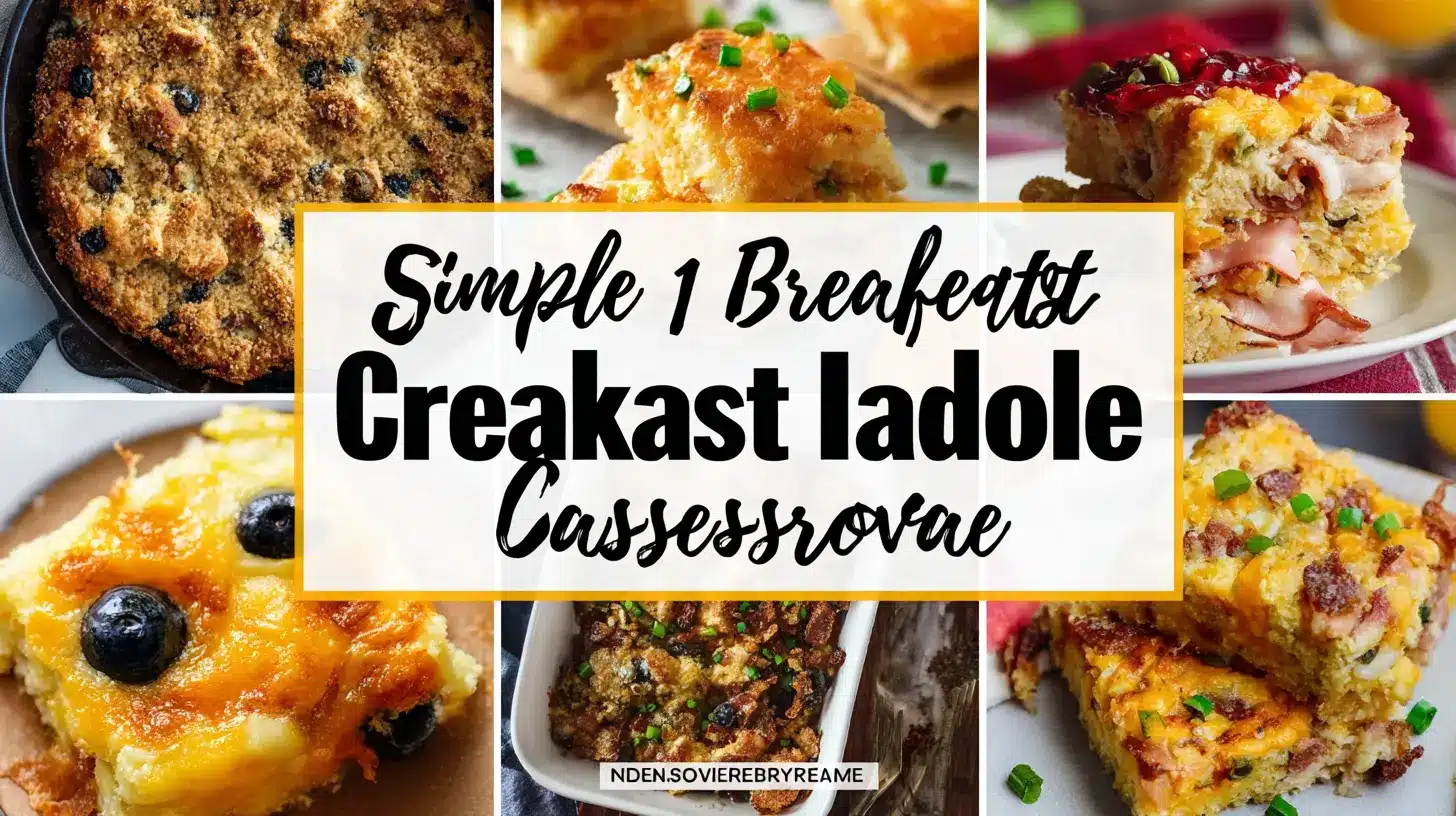 Delicious & Easy Breakfast Casserole Ideas for Any Morning