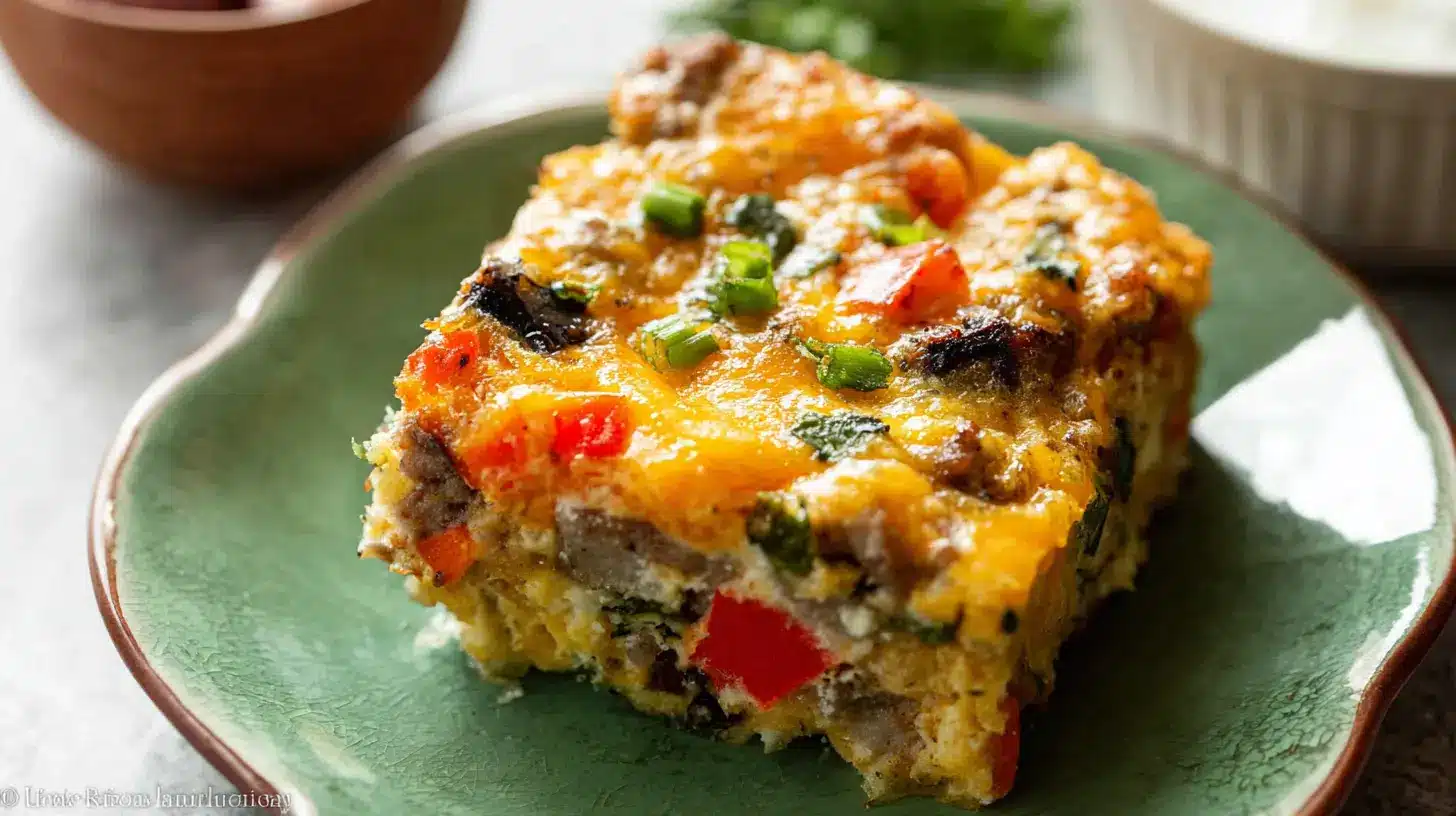Easy Breakfast Casserole Make Ahead