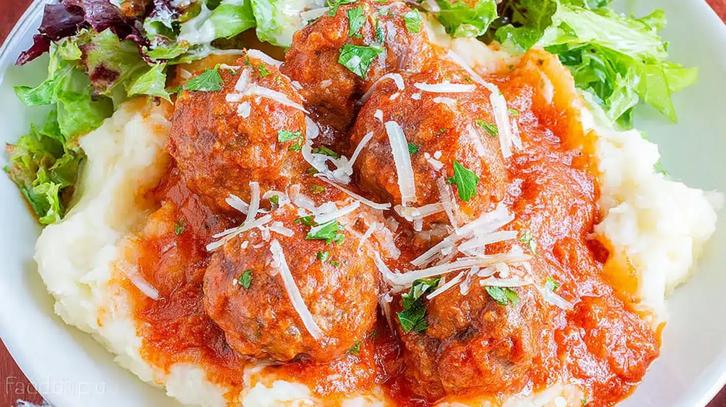 Easy & Classic Porcupine Meatballs with Savory Tomato Sauce